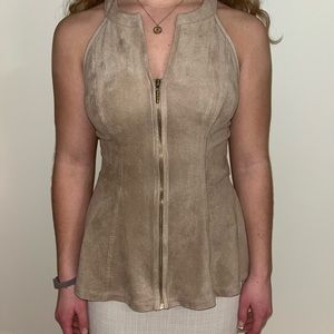 Tan Guess Top